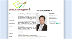 Desktop Screenshot of lerncoaching-berlin.com